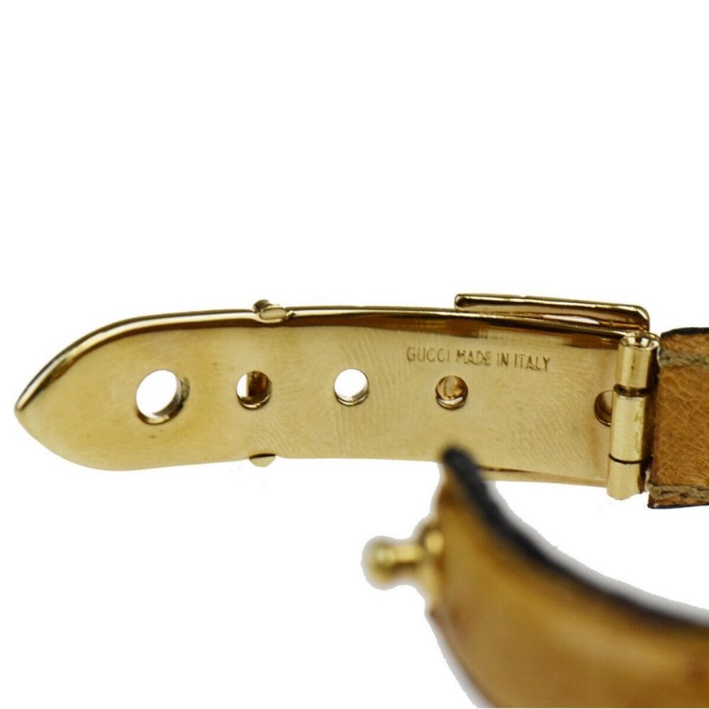 Gucci Authentic Ostrich Leather Bangle & Box - Picture 10 of 13